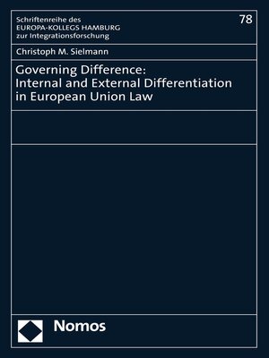 cover image of Governing Difference